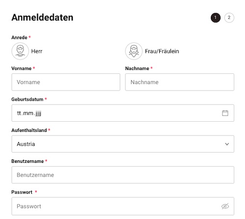 So funktioniert die Registrierung bei Tipwin